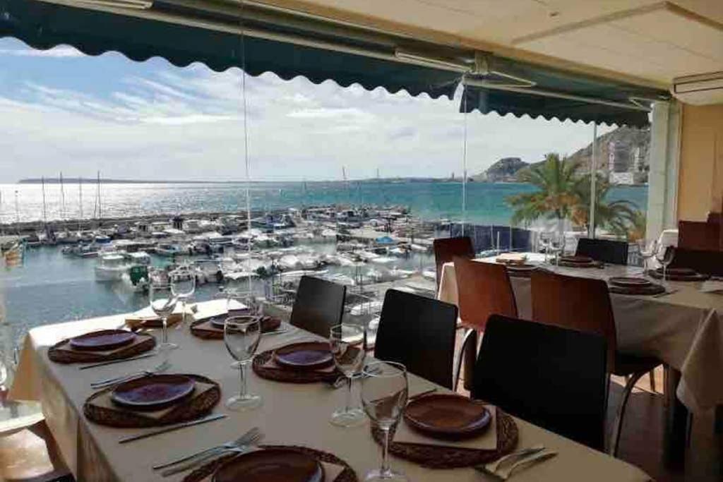 Apartamento PLAYA ALBUFERETA. Espectaculares vistas al mar. Alicante Exterior foto